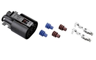 Штекер жгута насоса-дозатора 2-pin с клеммами в блок управления Thermo 90 ST Pro